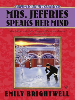 cover image of Mrs. Jeffries Speaks Her Mind